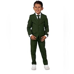 Opposuits Little Boys 3-pc. Suit Set in glorious green size 6Y.